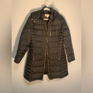 MICHAEL KORS Black Long Down Puffer Jacket/ Parka 🖤✨